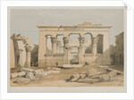 Egypt and Nubia, Volume I: Portico of the Temple of Kalabshe, 1847 by Louis Haghe