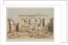 Egypt and Nubia, Volume I: Portico of the Temple of Kalabshe, 1847 by Louis Haghe
