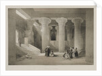 Egypt and Nubia, Volume I: Temple at Esneh, 1846 by Louis Haghe