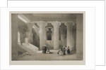 Egypt and Nubia, Volume I: Temple at Esneh, 1846 by Louis Haghe
