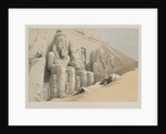 Egypt and Nubia, Volume I: The Great Temple of Aboo-Simble, Nubia, 1846 by Louis Haghe