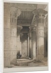 Egypt and Nubia, Volume I: View Under the Grand Portico of the Temple, Philae, 1846 by Louis Haghe