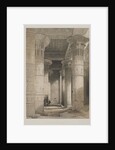 Egypt and Nubia, Volume I: View Under the Grand Portico of the Temple, Philae, 1846 by Louis Haghe