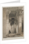 Egypt and Nubia, Volume I: View Under the Grand Portico of the Temple, Philae, 1846 by Louis Haghe