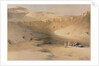 Egypt and Nubia, Volume II: Entrance to the Tombs of the Kings of Thebes, Bab-El-Malouk, 1848 by Louis Haghe
