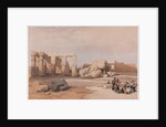Egypt and Nubia, Volume II: Fragments of the Great Colossi at the Memnonium, Thebes, 1847 by Louis Haghe