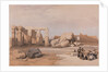 Egypt and Nubia, Volume II: Fragments of the Great Colossi at the Memnonium, Thebes, 1847 by Louis Haghe