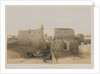 Egypt and Nubia, Volume II: Grand Entrance to the Temple of Luxor, 1848 by Louis Haghe