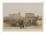 Egypt and Nubia, Volume II: Grand Entrance to the Temple of Luxor, 1848 by Louis Haghe