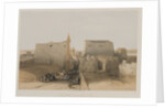 Egypt and Nubia, Volume II: Grand Entrance to the Temple of Luxor, 1848 by Louis Haghe