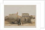 Egypt and Nubia, Volume II: Grand Entrance to the Temple of Luxor, 1848 by Louis Haghe