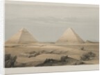 Egypt and Nubia, Volume II: Pyramids of Geezeh, 1848 by Louis Haghe
