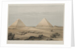 Egypt and Nubia, Volume II: Pyramids of Geezeh, 1848 by Louis Haghe