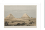 Egypt and Nubia, Volume II: Pyramids of Geezeh, 1848 by Louis Haghe