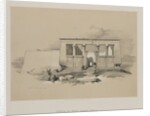 Egypt and Nubia, Volume II: Temple at Wady Dabod, Nubia, 1848 by Louis Haghe