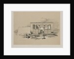 Egypt and Nubia, Volume II: Temple at Wady Dabod, Nubia, 1848 by Louis Haghe