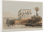 Egypt and Nubia, Volume II: The Hypaethral Temple at Philae, called the Bed of Pharaoh, 1848 by Louis Haghe