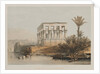 Egypt and Nubia, Volume II: The Hypaethral Temple at Philae, called the Bed of Pharaoh, 1848 by Louis Haghe