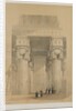 Egypt and Nubia, Volume II: View from Under the Portico of the Temple of Dendera, 1849 by Louis Haghe