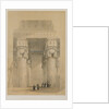 Egypt and Nubia, Volume II: View from Under the Portico of the Temple of Dendera, 1849 by Louis Haghe