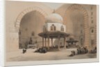 Egypt and Nubia, Volume III, Mosque of the Sultan Hassan, Cairo, 1848 by Louis Haghe