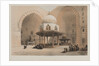 Egypt and Nubia, Volume III, Mosque of the Sultan Hassan, Cairo, 1848 by Louis Haghe