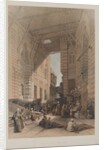 Egypt and Nubia, Volume III: Bazaar of the Silk Mercers, Cairo, 1848 by Louis Haghe