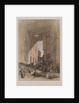 Egypt and Nubia, Volume III: Bazaar of the Silk Mercers, Cairo, 1848 by Louis Haghe