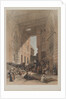 Egypt and Nubia, Volume III: Bazaar of the Silk Mercers, Cairo, 1848 by Louis Haghe