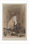 Egypt and Nubia, Volume III: Bazaar of the Silk Mercers, Cairo, 1848 by Louis Haghe