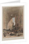 Egypt and Nubia, Volume III: Bazaar of the Silk Mercers, Cairo, 1848 by Louis Haghe