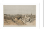 Egypt and Nubia, Volume III: Cairo, Looking West, 1848 by Louis Haghe