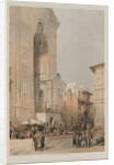 Egypt and Nubia, Volume III: Grand Entrance to the Mosque of the Sultan Hassan, 1849 by Louis Haghe