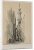 Egypt and Nubia, Volume III: The Minaret of the Mosque El Rhamree, 1848 by Louis Haghe