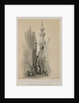 Egypt and Nubia, Volume III: The Minaret of the Mosque El Rhamree, 1848 by Louis Haghe