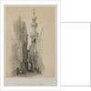 Egypt and Nubia, Volume III: The Minaret of the Mosque El Rhamree, 1848 by Louis Haghe