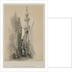 Egypt and Nubia, Volume III: The Minaret of the Mosque El Rhamree, 1848 by Louis Haghe