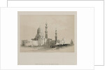 Egypt and Nubia, Volume III: Tombs of the Caliphs-Cairo. Mosque of Ayed Be[y], 1849 by Louis Haghe