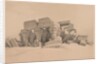 Egypt and Nubia: Volume I - No. 1, No. 2, Remains of the Portico of the Temple of Kom Ombo, 1838 by Louis Haghe