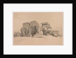 Egypt and Nubia: Volume I - No. 1, No. 2, Remains of the Portico of the Temple of Kom Ombo, 1838 by Louis Haghe