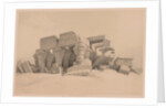 Egypt and Nubia: Volume I - No. 1, No. 2, Remains of the Portico of the Temple of Kom Ombo, 1838 by Louis Haghe