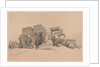 Egypt and Nubia: Volume I - No. 1, No. 2, Remains of the Portico of the Temple of Kom Ombo, 1838 by Louis Haghe