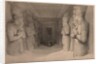 Egypt and Nubia: Volume I - No. 14, Interior of the Temple Aboo Simbel, 1836 by Louis Haghe