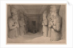 Egypt and Nubia: Volume I - No. 14, Interior of the Temple Aboo Simbel, 1836 by Louis Haghe