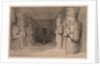 Egypt and Nubia: Volume I - No. 14, Interior of the Temple Aboo Simbel, 1836 by Louis Haghe