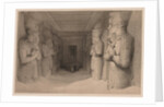 Egypt and Nubia: Volume I - No. 14, Interior of the Temple Aboo Simbel, 1836 by Louis Haghe