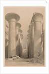 Egypt and Nubia: Volume I - No. 20, Great Hall at Karnak, Thebes, 1838 by Louis Haghe