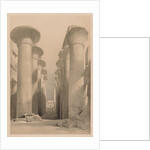 Egypt and Nubia: Volume I - No. 20, Great Hall at Karnak, Thebes, 1838 by Louis Haghe