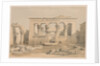 Egypt and Nubia: Volume I - No. 28, Portico of the Temple of Kalabshi, 1838 by Louis Haghe
