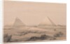 Egypt and Nubia: Volume I - No. 3, Pyramids of Gizeh, 1838 by Louis Haghe